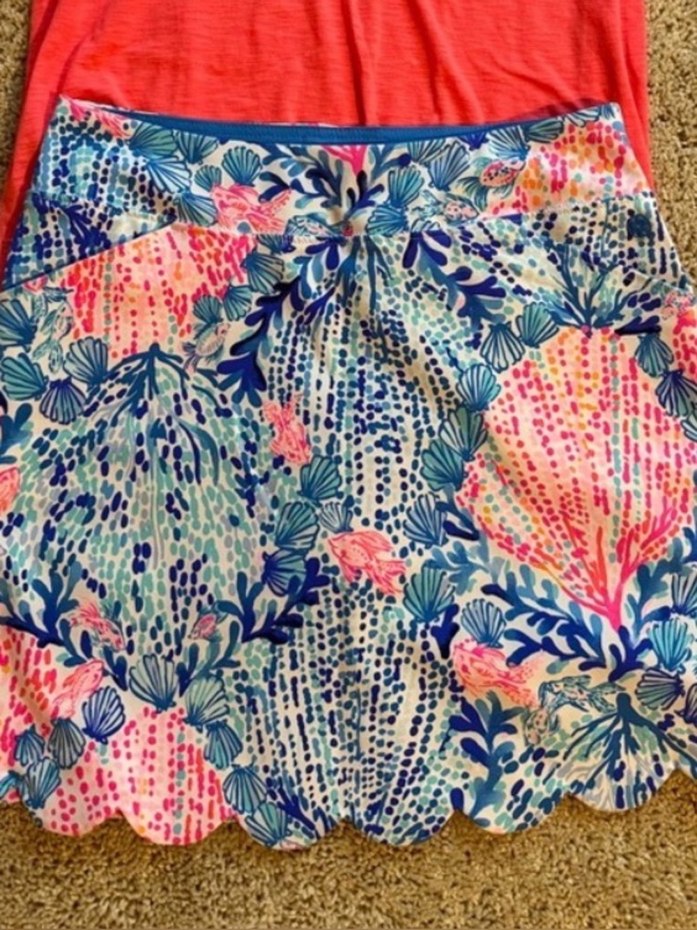 Lilly Pulitzer Luxletic skort 6